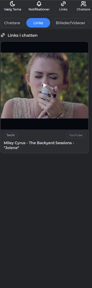 Ny Opdatering - Links/Youtube + Billeder/Videoer