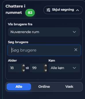 Ny Opdatering - Brugerlisten